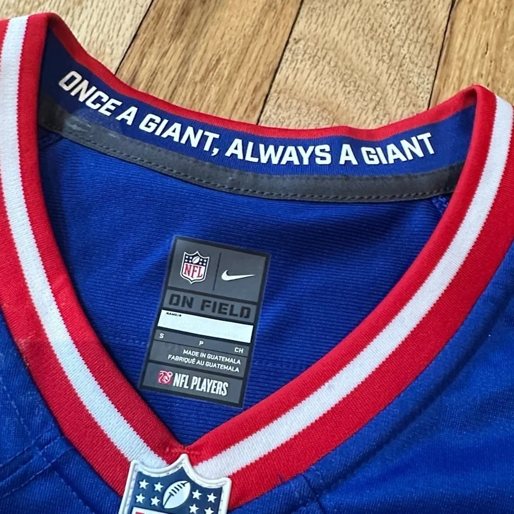 Men's New York Giant Barkley Nike Royal Classic Vapor Elite Player Jersey